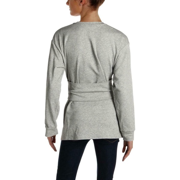 Aqua Women's Long Sleeve Sweatshirt Top $58 - Picture 2 of 2